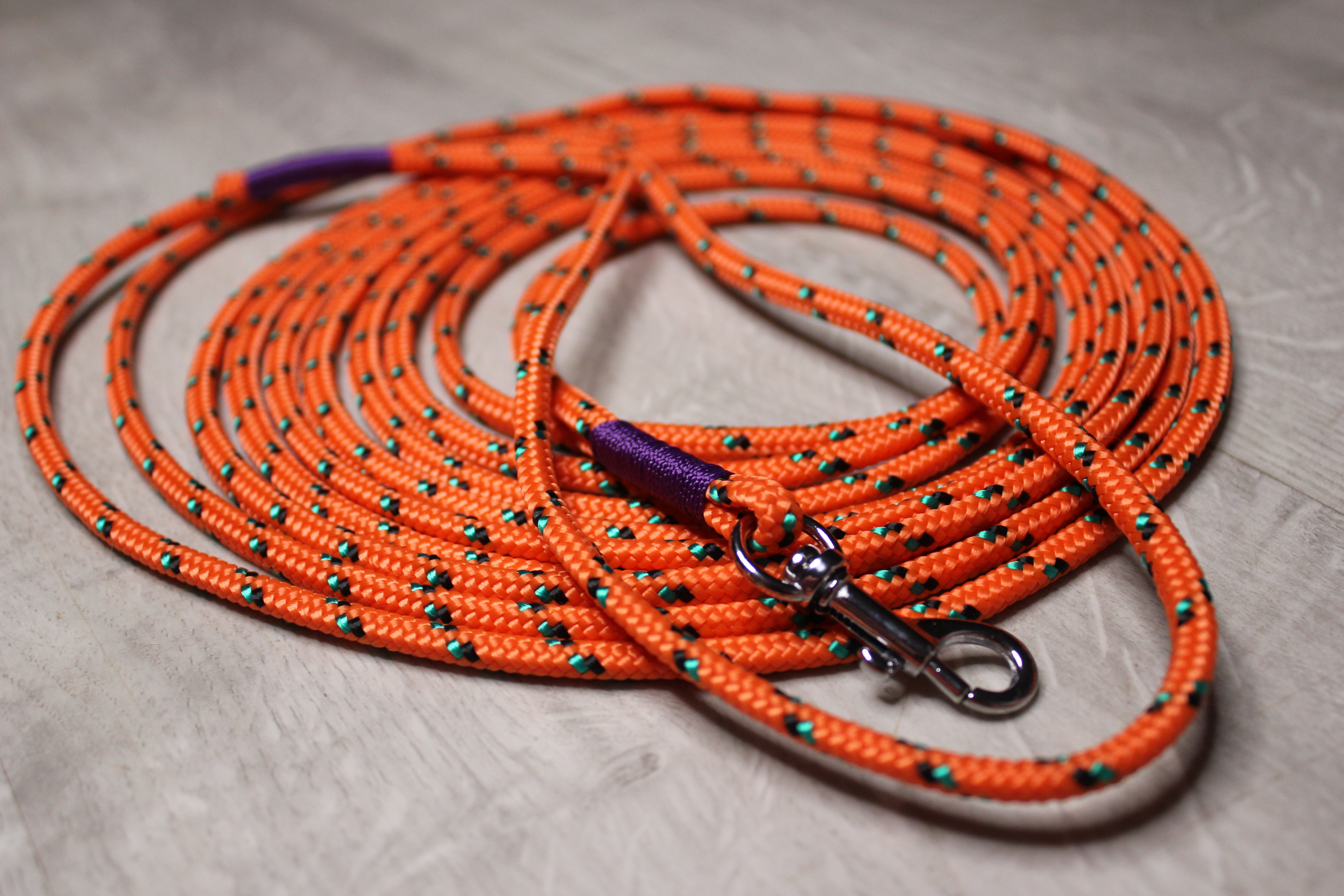Schleppleine 5mm Seil, 5m lang Orange